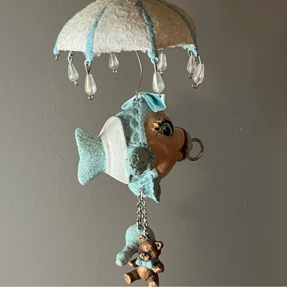 Katherine's Collections baby kissing fish rare ornament. - Picture 12 of 15